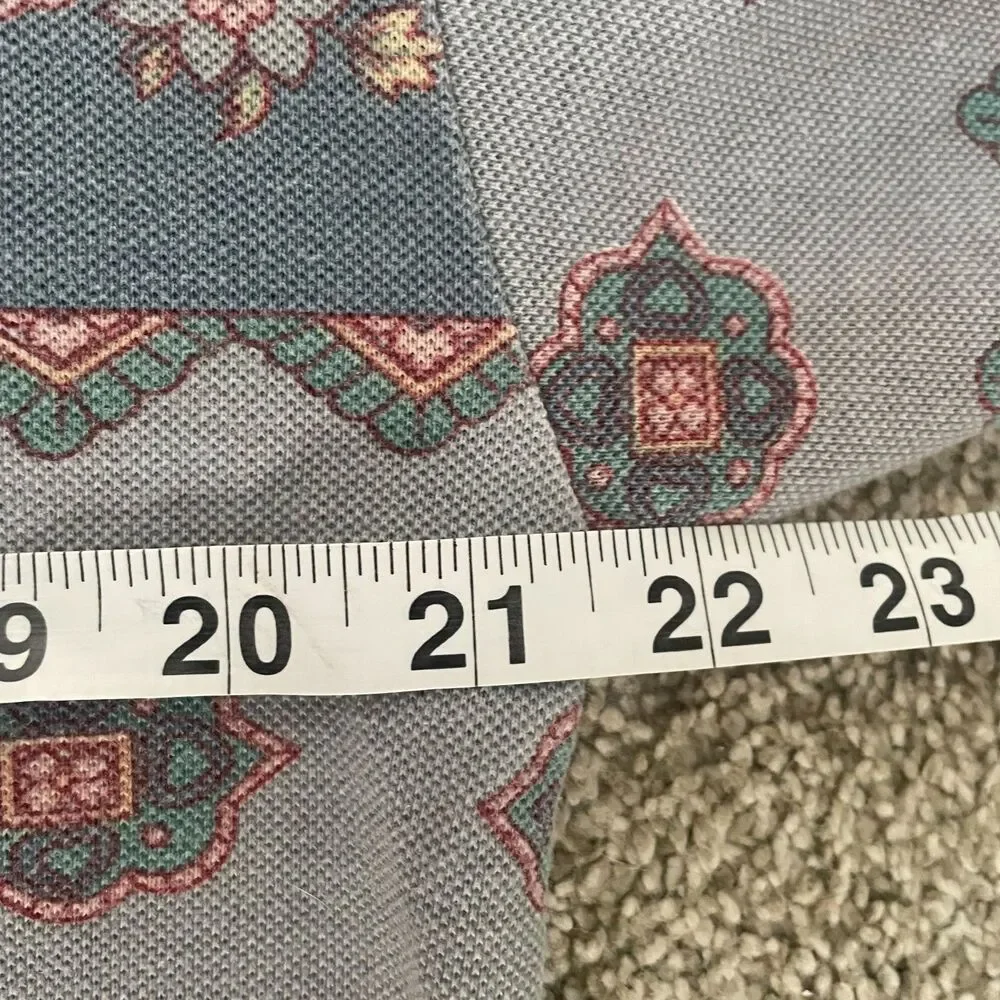 Vintage Gitano 90s Aztec Crewneck All Over Geometric Print, Size Medium